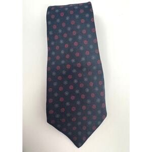 Kiton Napoli Men's Multicolor Floral 100% Silk Tie Made in Italy